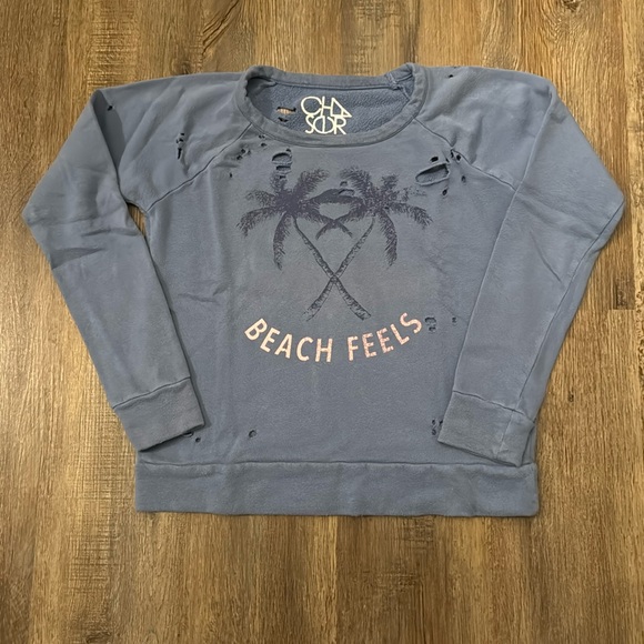 Chaser Beach Feel Sweatshirt Size XS - Picture 2 of 6